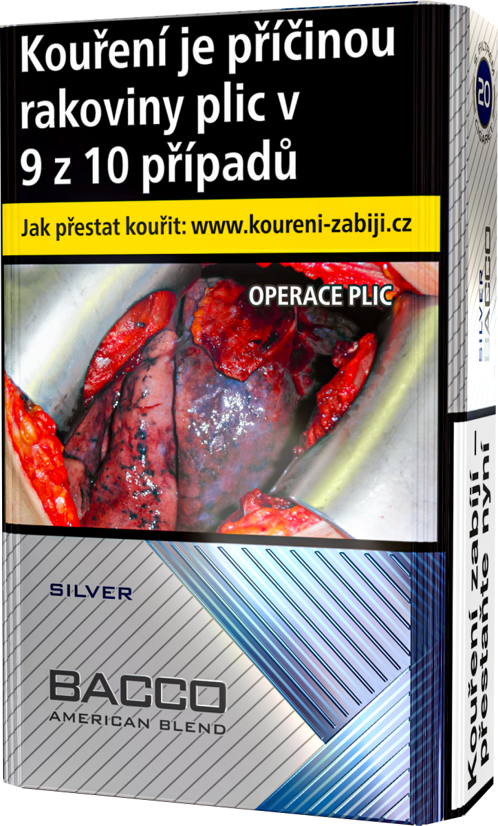 BACCO Blue & Silver Line 100 dlouhé tvrdé bal. 10 krab. 20 ks kolek U 149 Kč VO cena