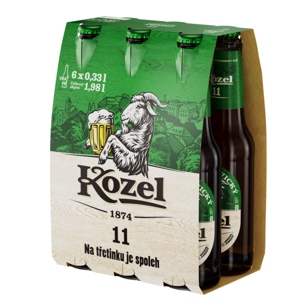 KOZEL 0,33l VR 11 6x