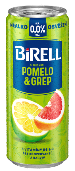 BIRELL Pomelo grep 24 x 330 ml plech multipack