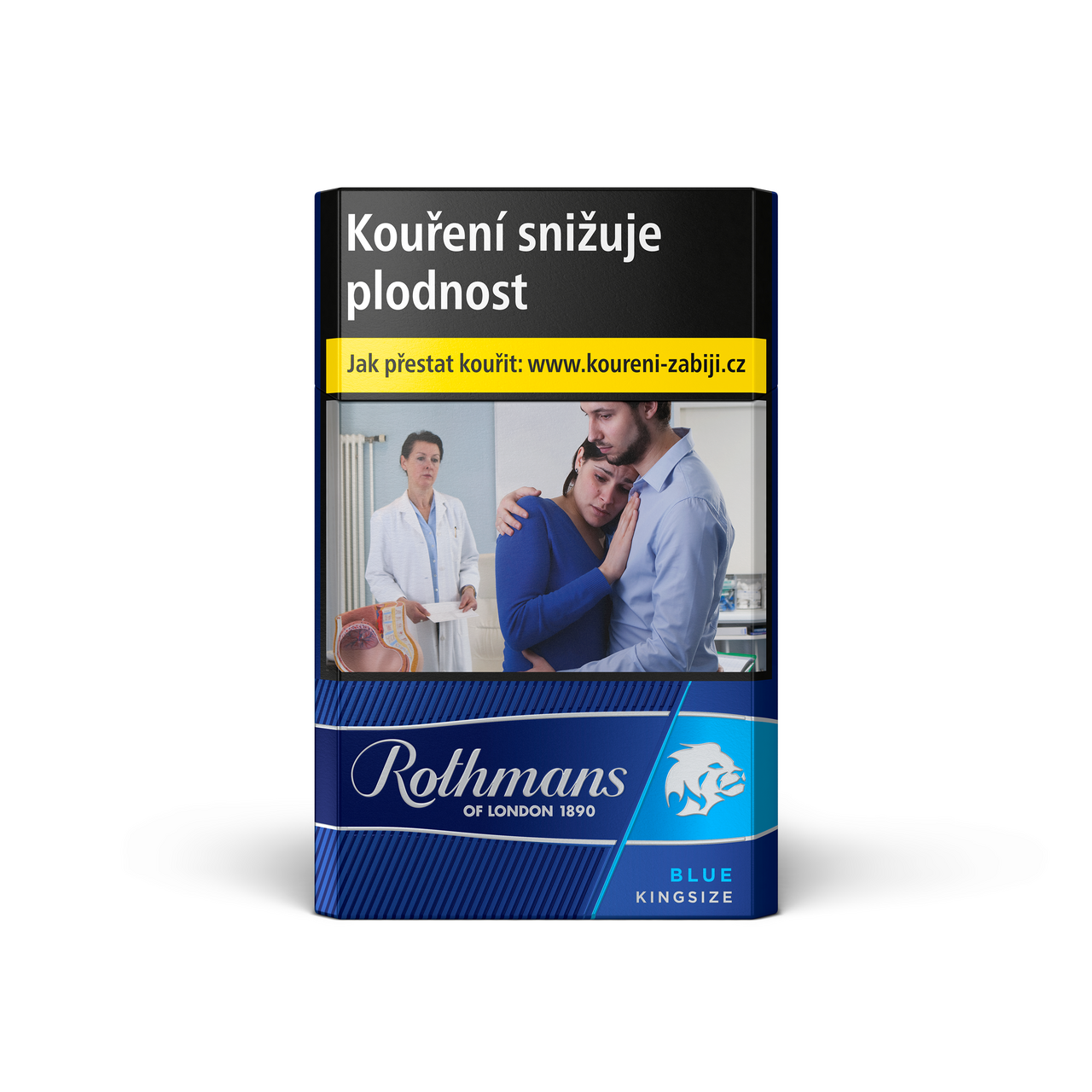 Rothmans Ol Blue king size tvrdé bal. 10 krab. 20 ks kolek U 161 Kč VO cena