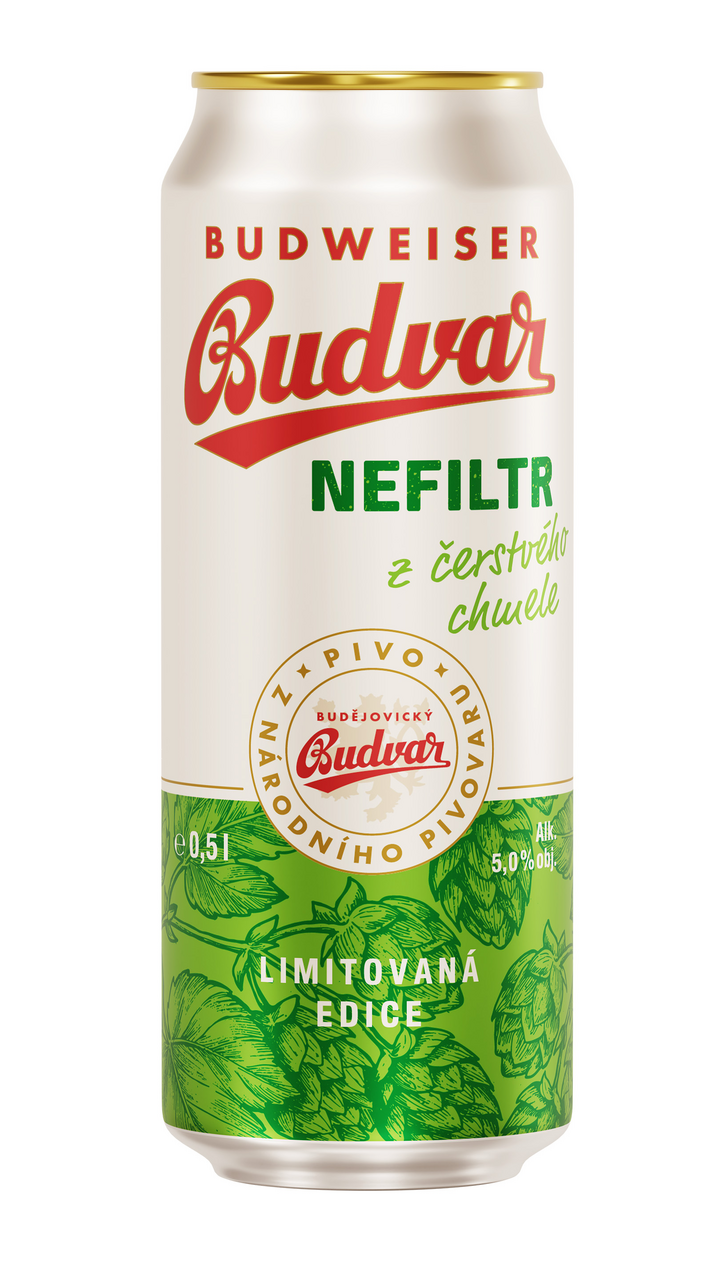 BUDVAR 0,5l PL ORIGINAL NEFILTR