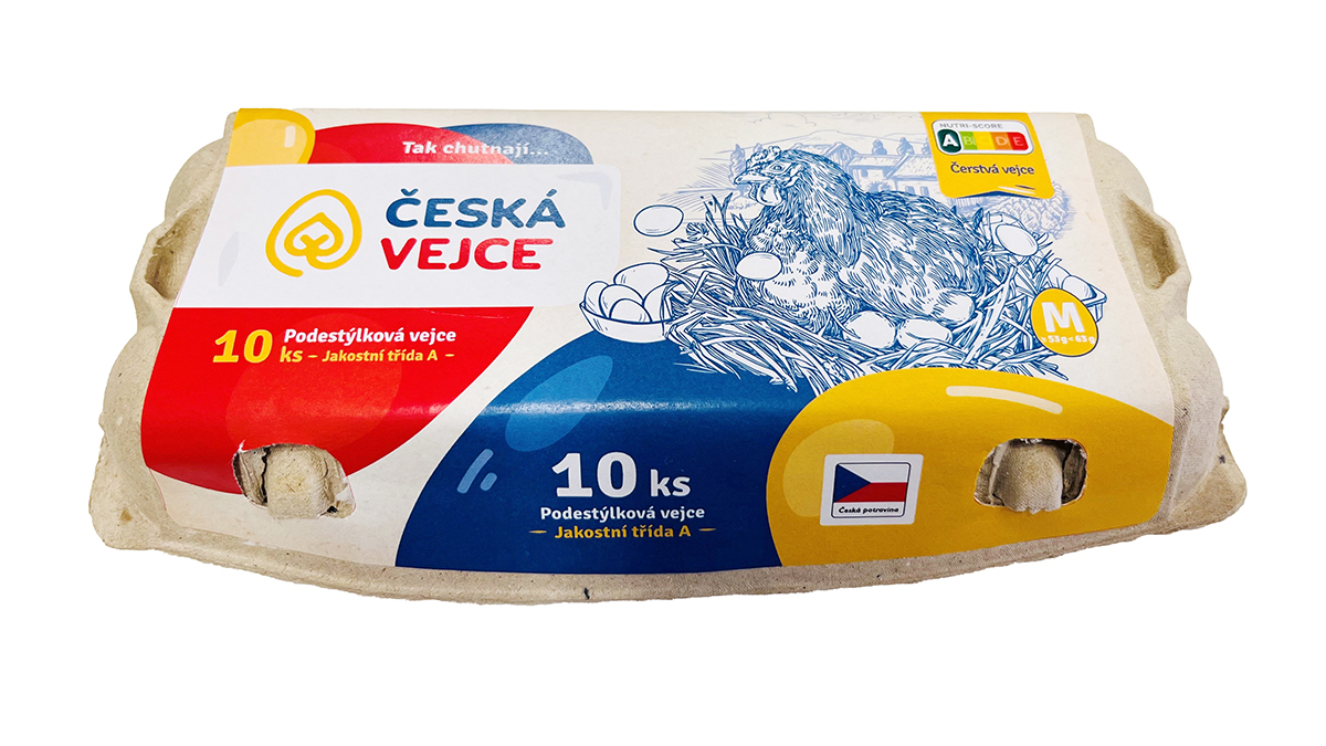 Vejce z podestýlky vel. 