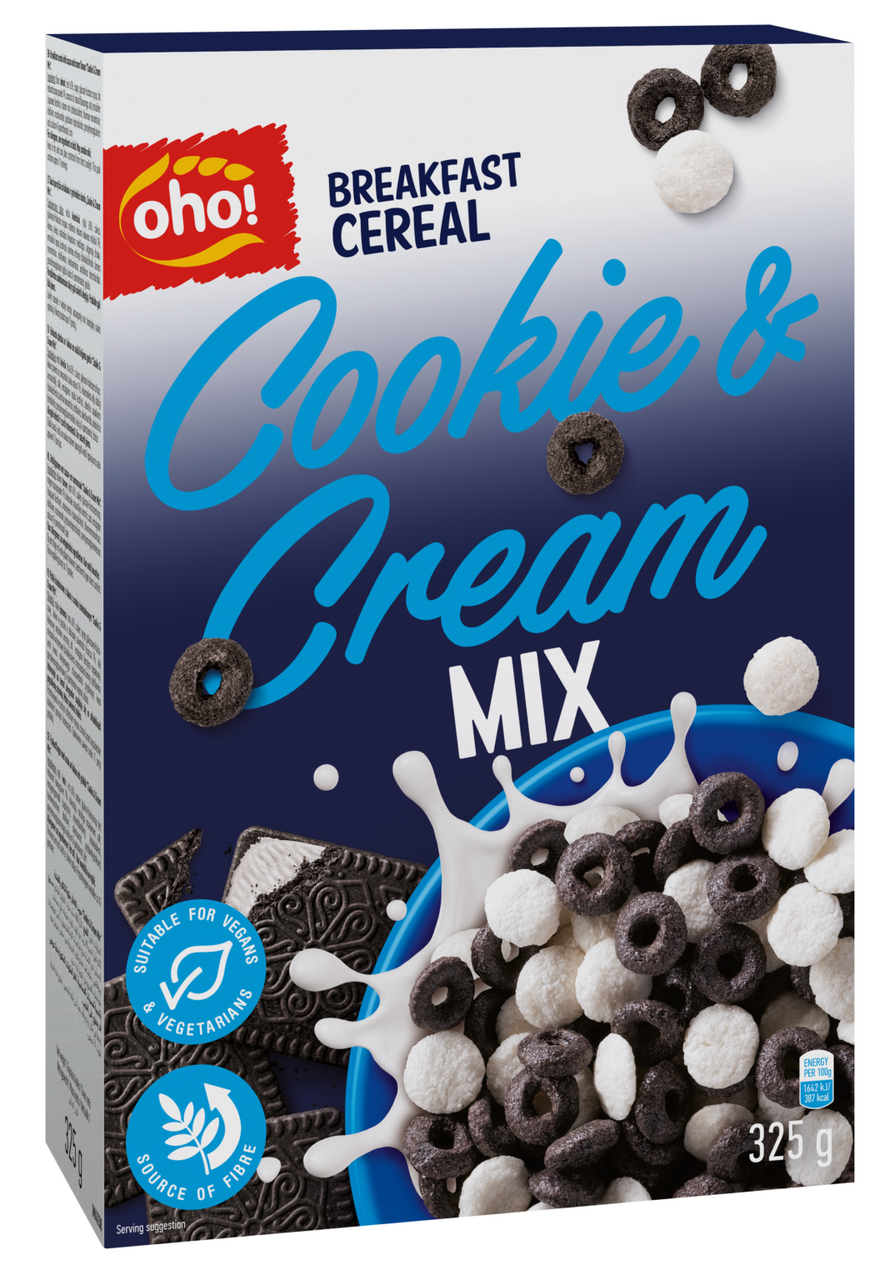 Oho! Cereal Cookie Cream Mix 325 g