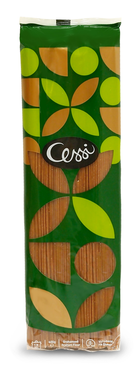 Cessi Špagety grahamové bezvaječné 400 g