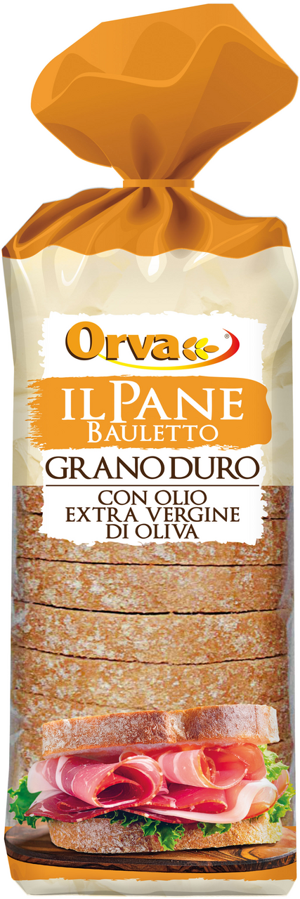 Chléb toustový  italský s olivovým olejem 8 x 400 g