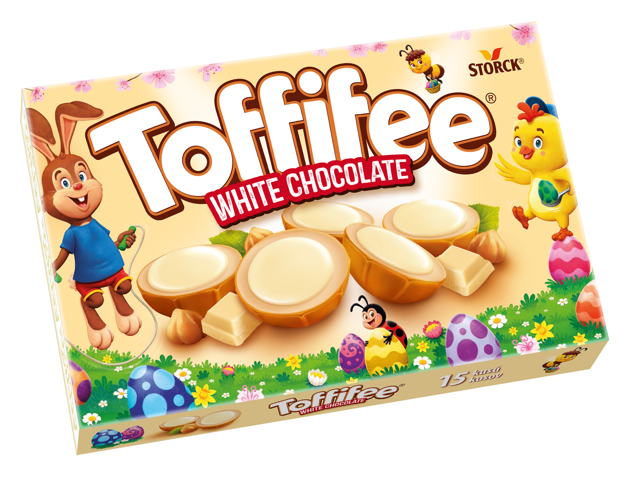 TOFFIFEE EASTER BÍLÉ 125g