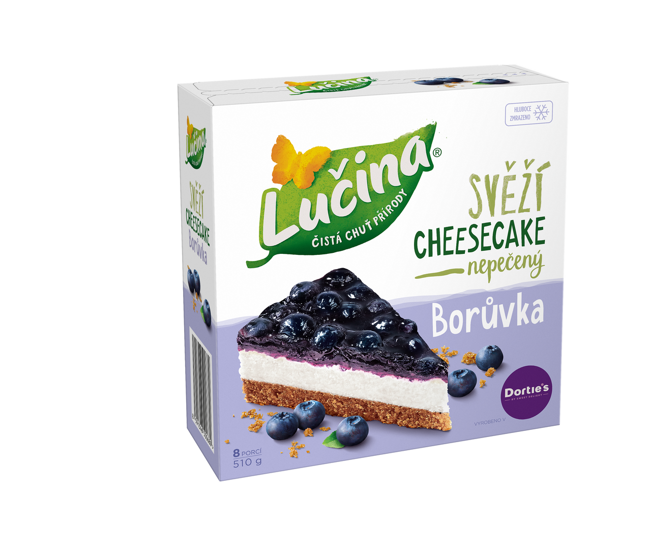 Lučina Dorties borůvka mraž. 510 g