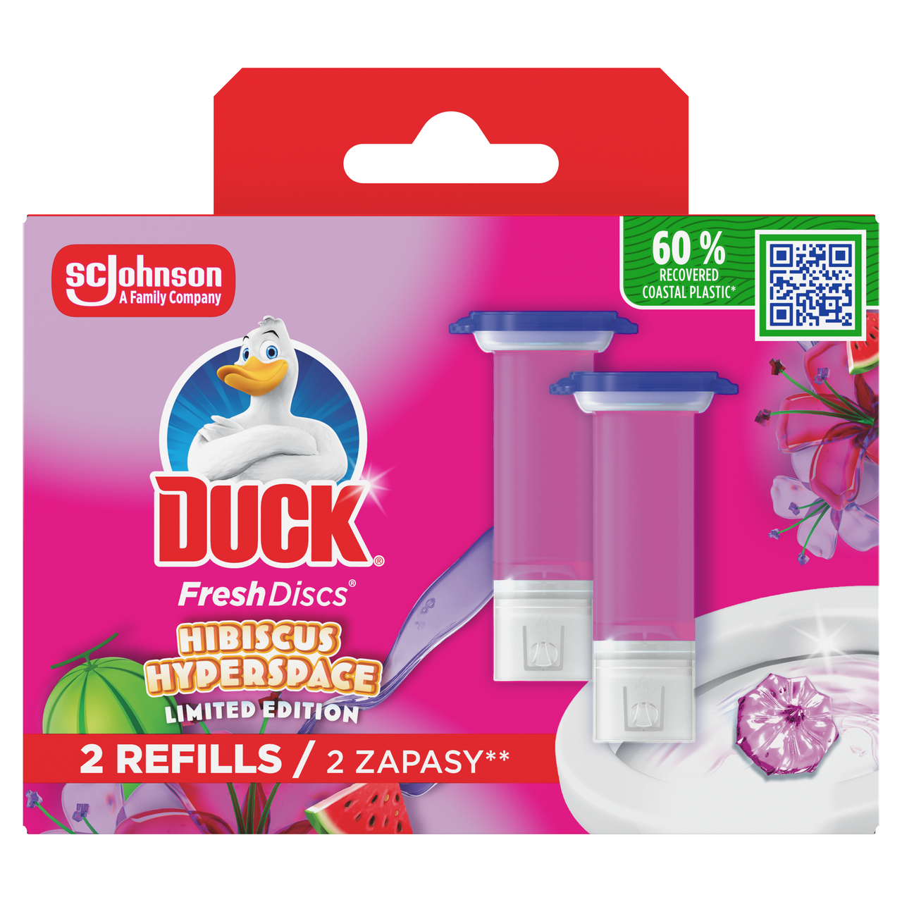 Duck Fresh Discs Hibishyper náplň 72 ml