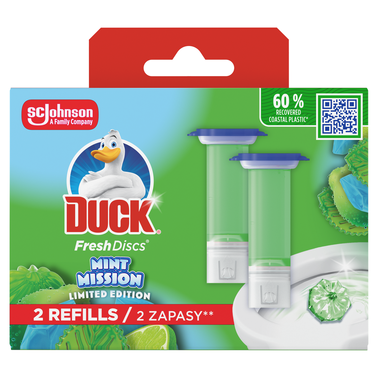 Duck Fresh Discs Mint Mission náplň 72 ml