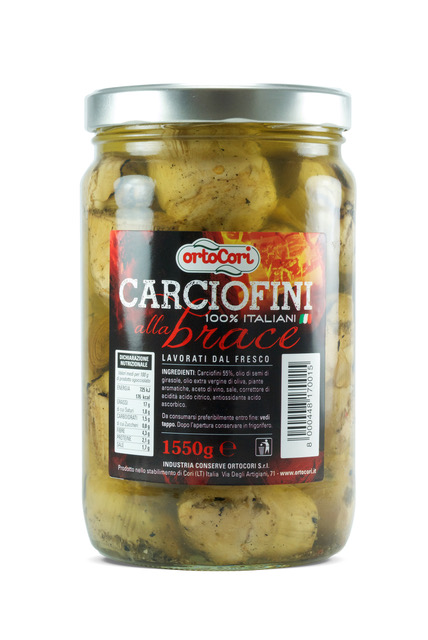 Grilované artyčoky 1,55 kg