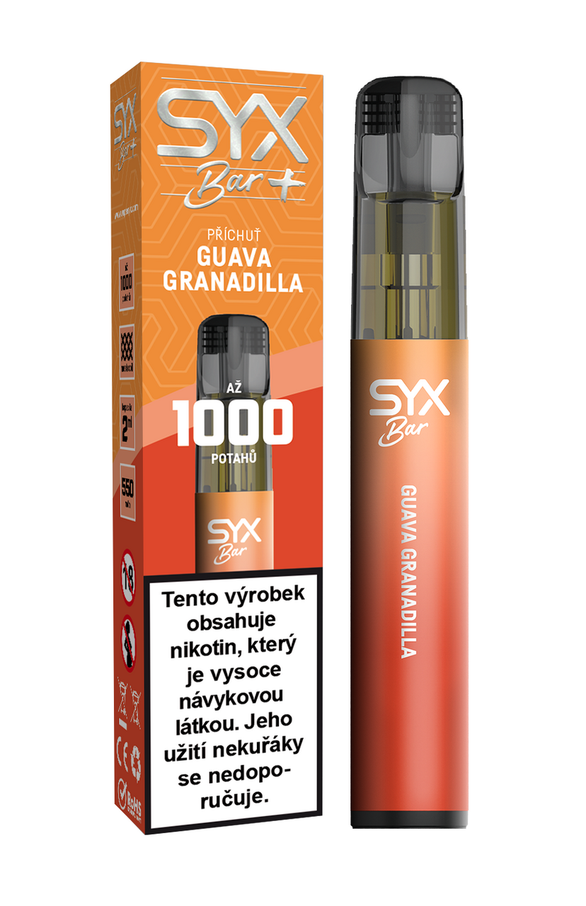 SYX Bar Guava Granadilla 5 ks