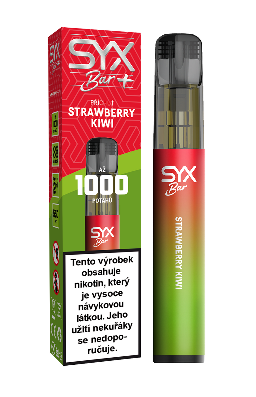 SYX Bar Strawberry Kiwi 5 ks