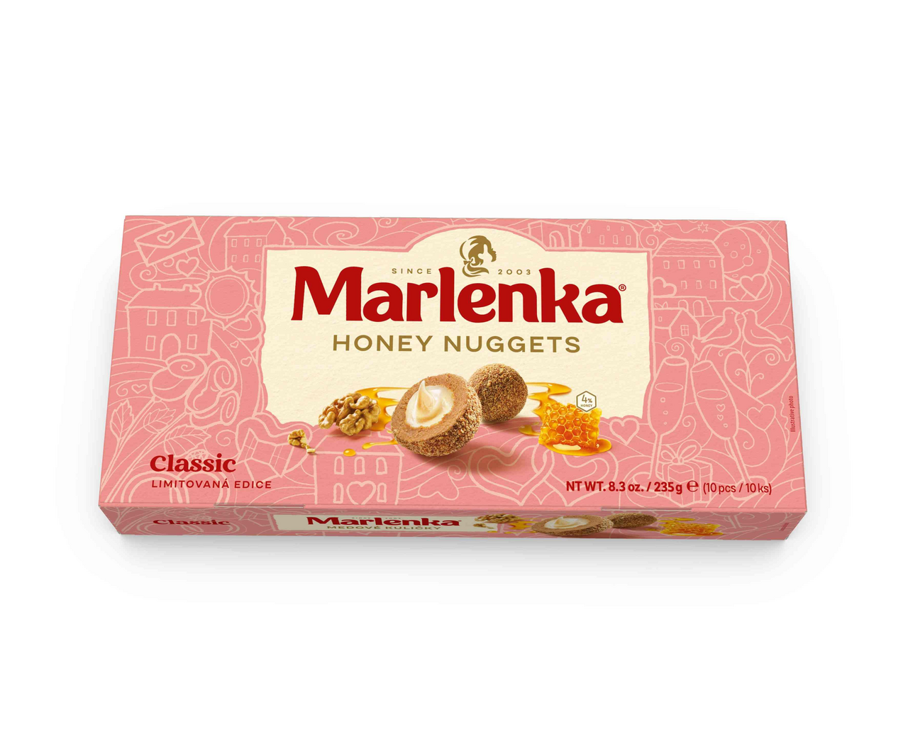 MARLENKA KULIČKY 235g MALINA