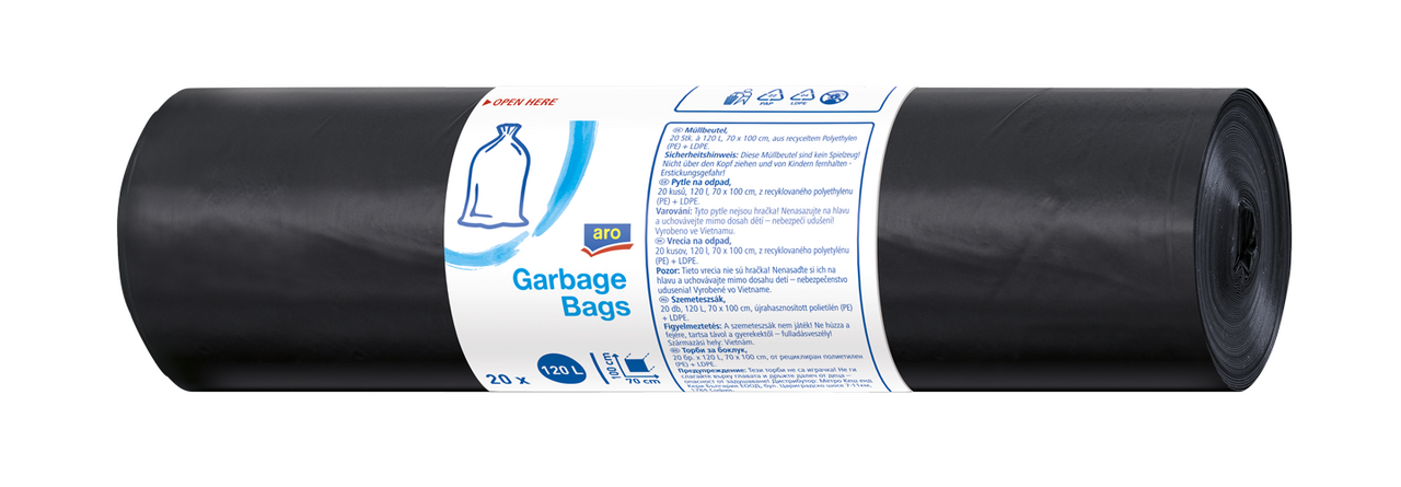 aro Pytle na odpad standard 120 l 3 x 20 l
