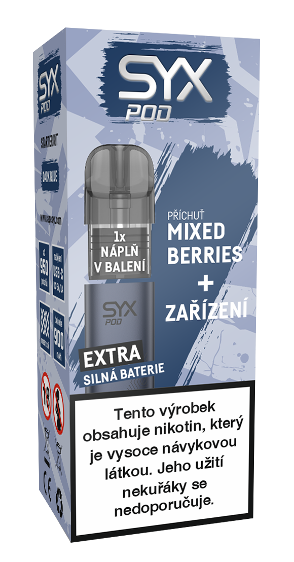 SYX Pod Sada Dark Blue kolek R 1 ks