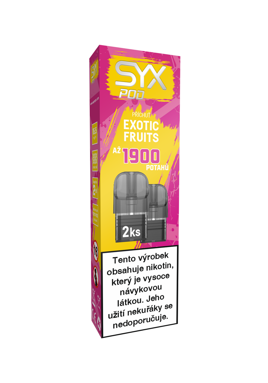 SYX Pod Exotic Fruits kolek R 5 ks