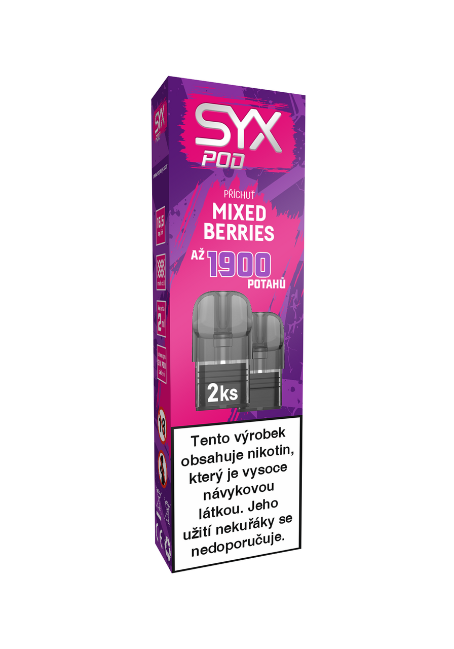 SYX Pod Mixed Berries kolek R 1 ks