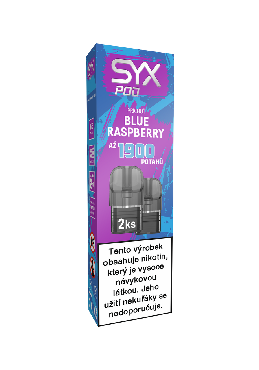 SYX Pod Blue Raspberry kolek R 5 ks