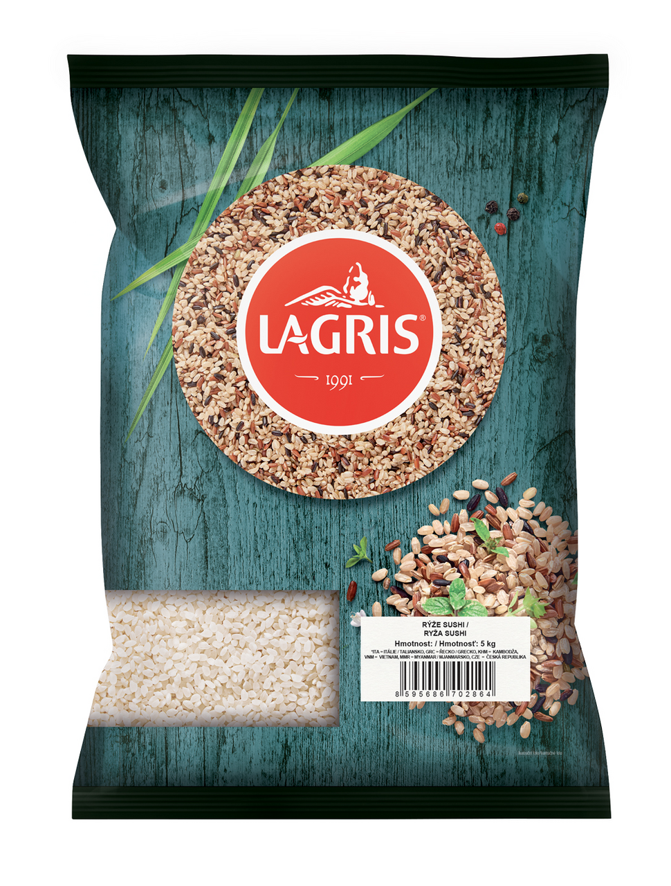 LAGRIS Rýže Sushi 5 kg