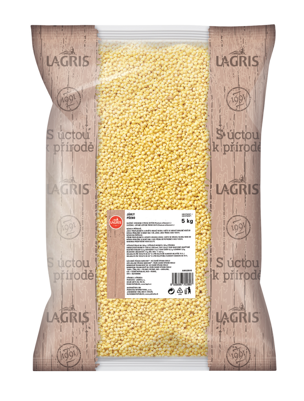 LAGRIS Jáhly 5 kg