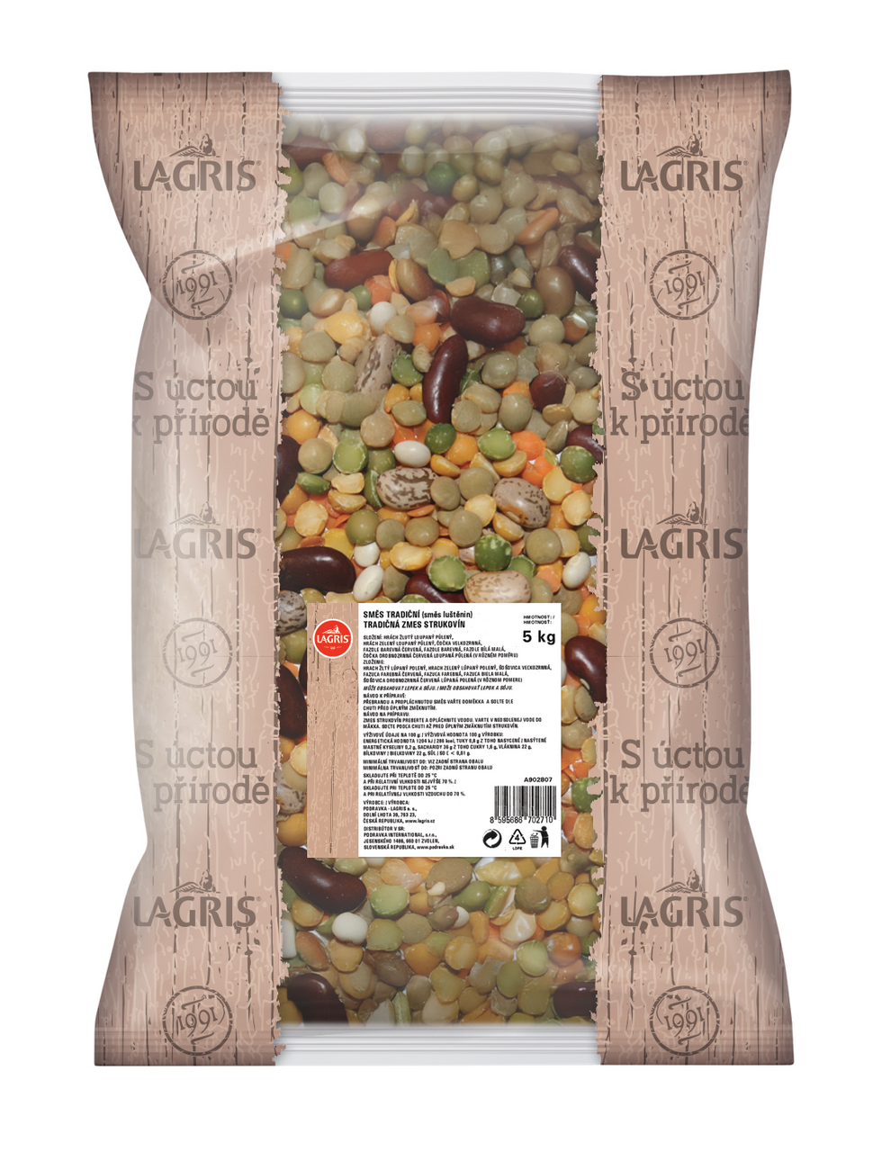 LAGRIS Směs luštěninová 5 kg