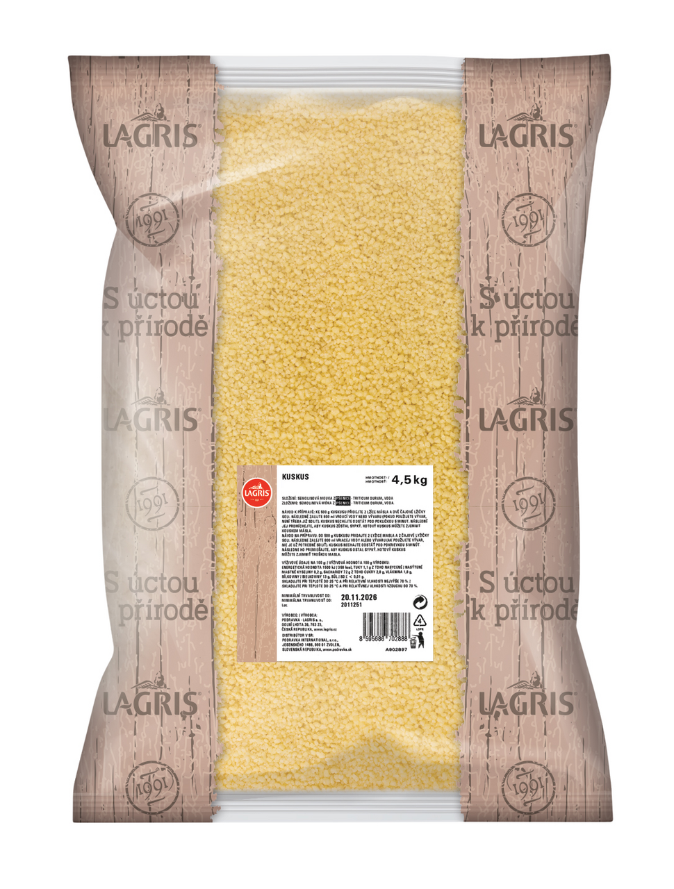 LAGRIS Cous-Cous 4,5 kg