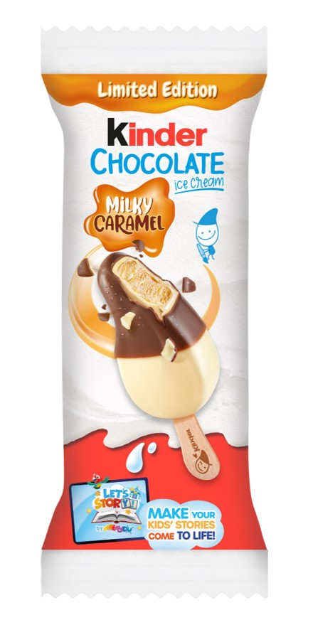 Kinder Chocolate Caramel zmrzlina mraž. 30 x 50 ml