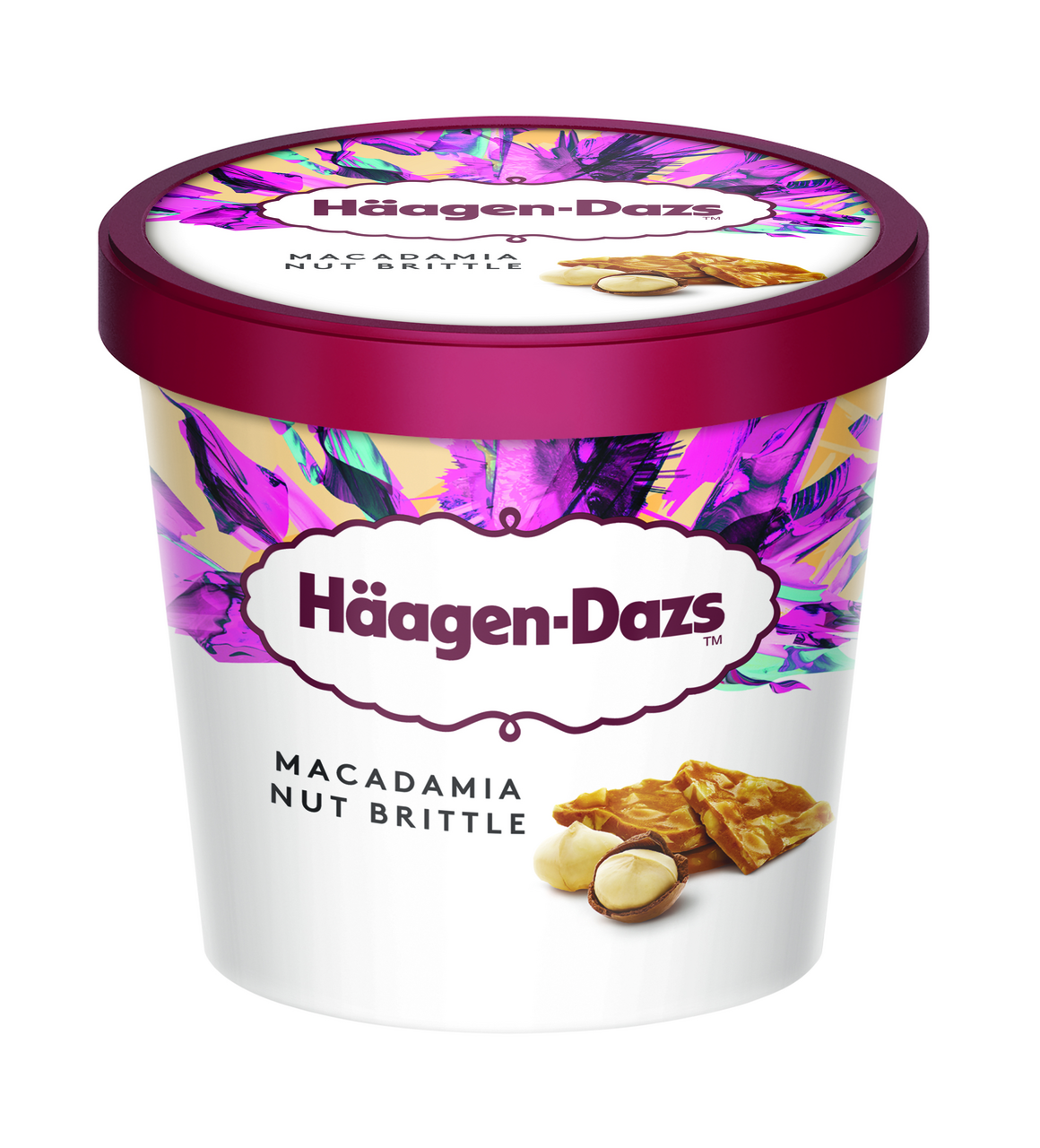 Häagen-Dazs Makadamové ořechy mraž. 24 x 95 ml
