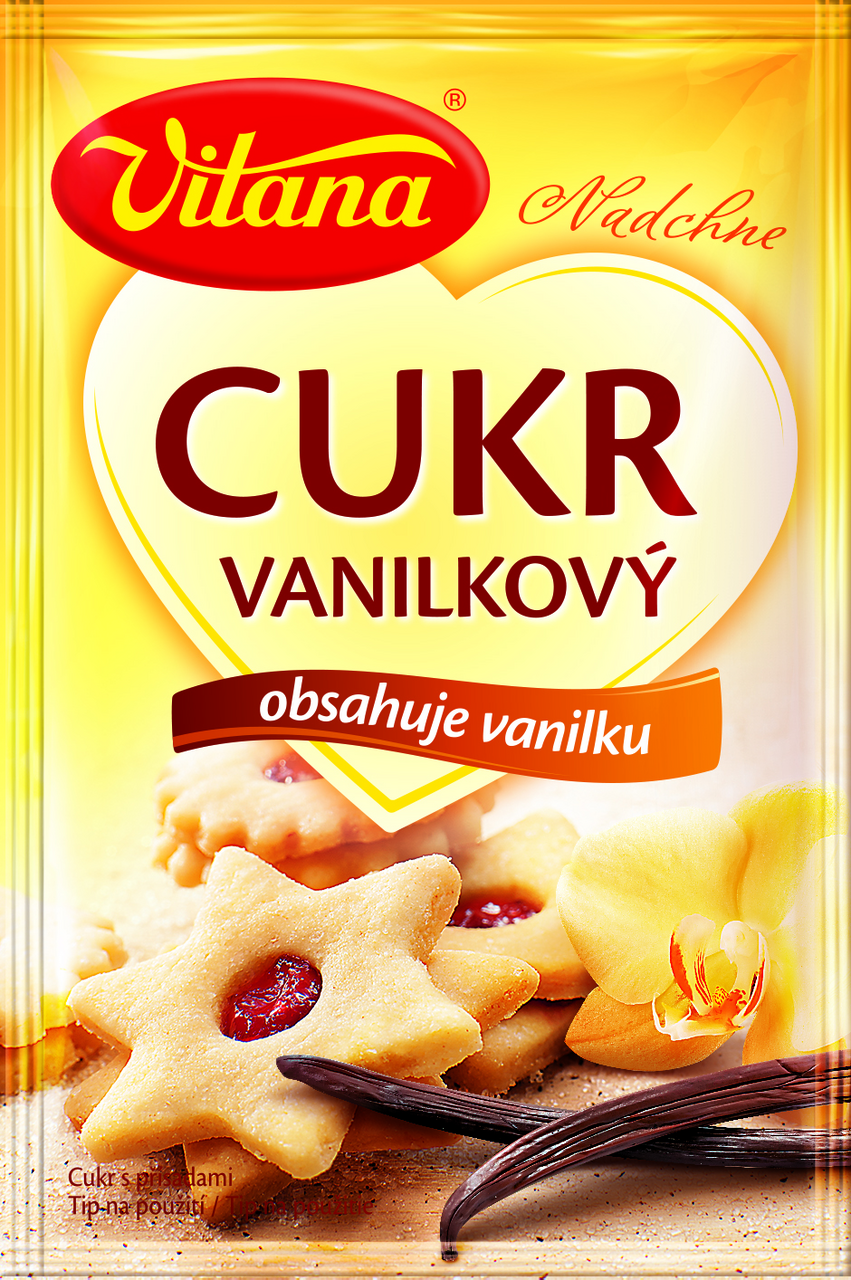 Vitana Vanilkový cukr 50 x 10 g