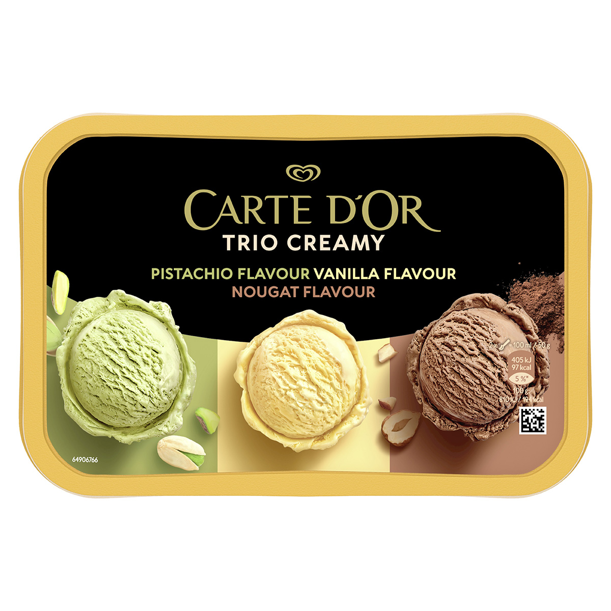 CARTE D'OR Pistachio Vanilla Bougat mraž. 1000 ml