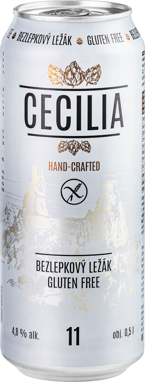 CECILIA Bezlepkový 24 x 500 ml plech