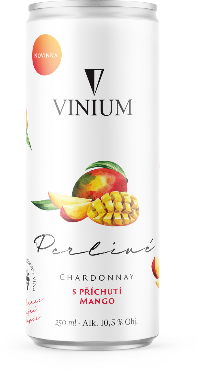 Vinium Perlivé mango 24 x 250 ml