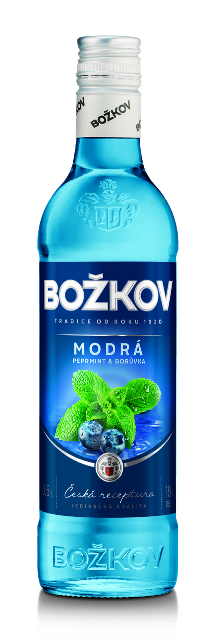 BOŽKOV Modrá 19 % 15 x 500 ml