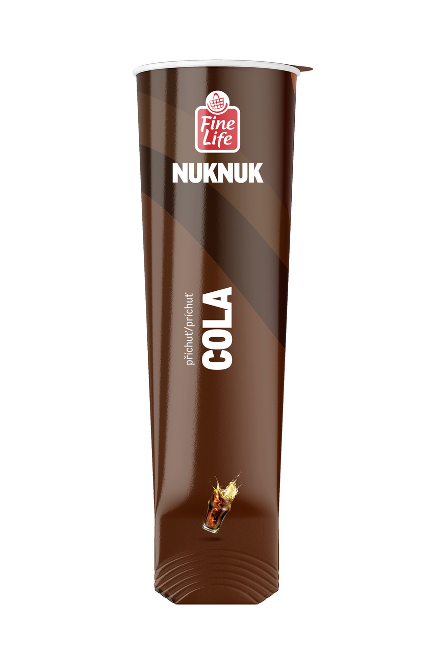 Fine Life Nuknuk příchuť Cola mraž. 24 x 80 ml