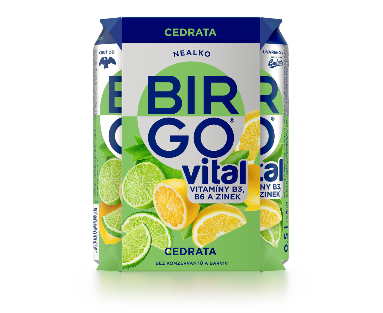 BIRGO Vital Cedrata 4 x 500 ml multipack