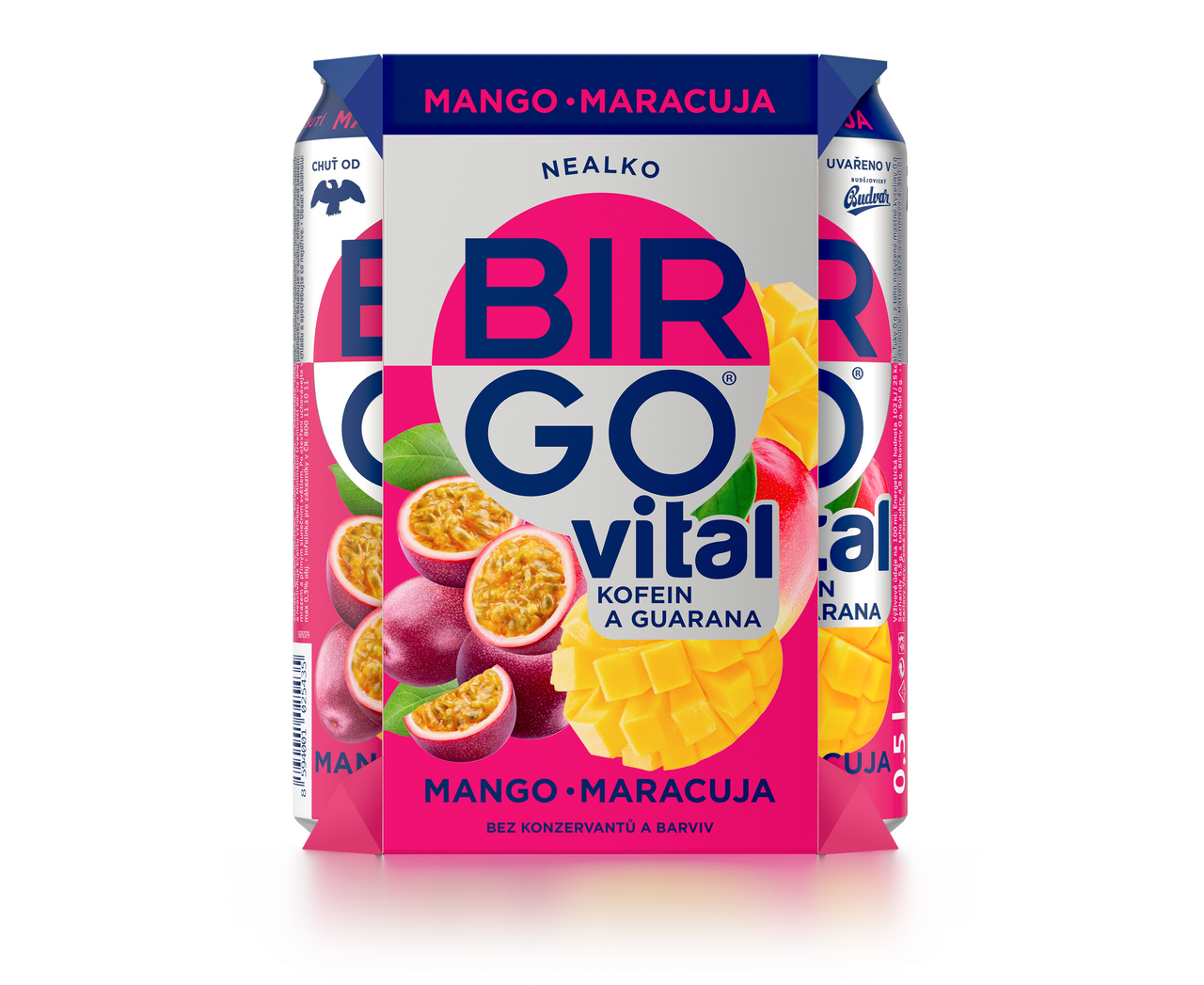 BIRGO Vital Mango maracuja 4 x 500 ml multipack