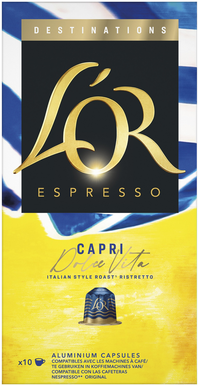 L'OR Scandinavia kapsle kávové 10 ks