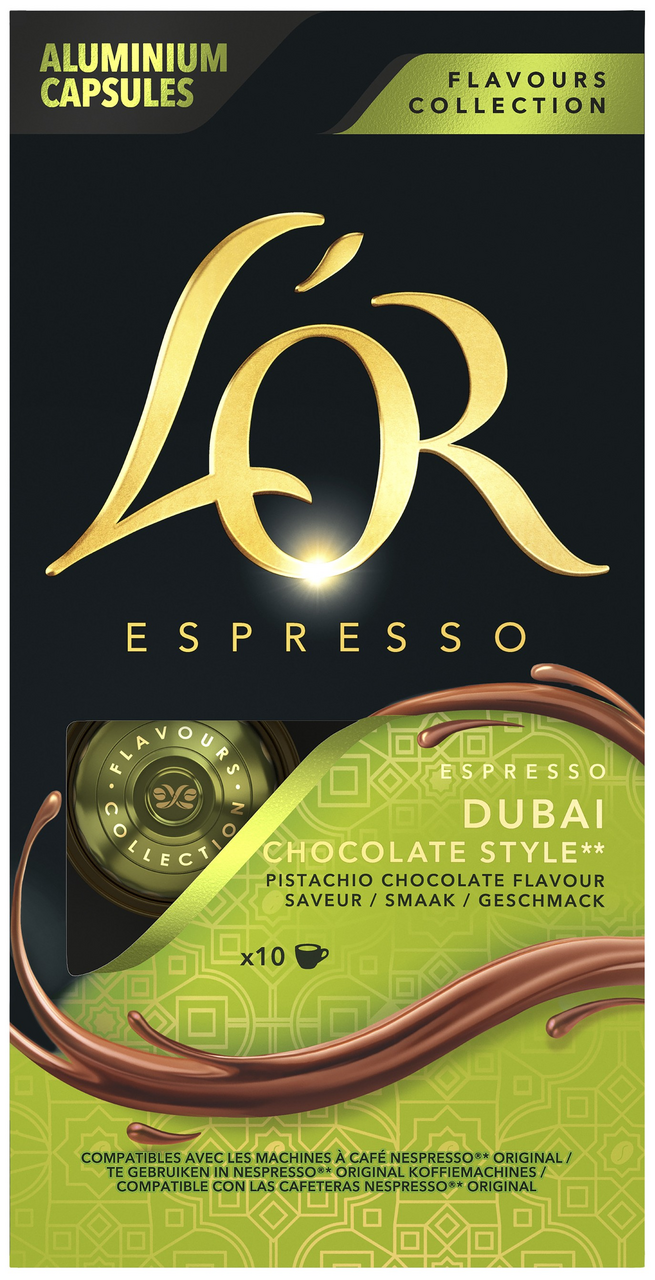 LOR kapsle 10ks DUBAI CHOCO