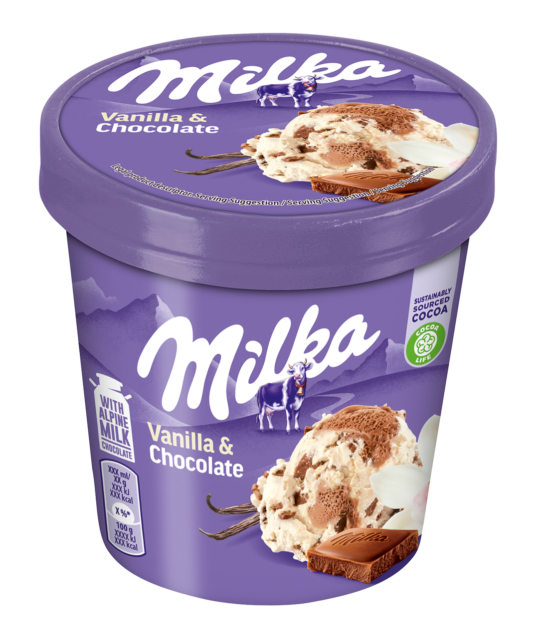 Milka Zmrzlina mraž. 425 ml