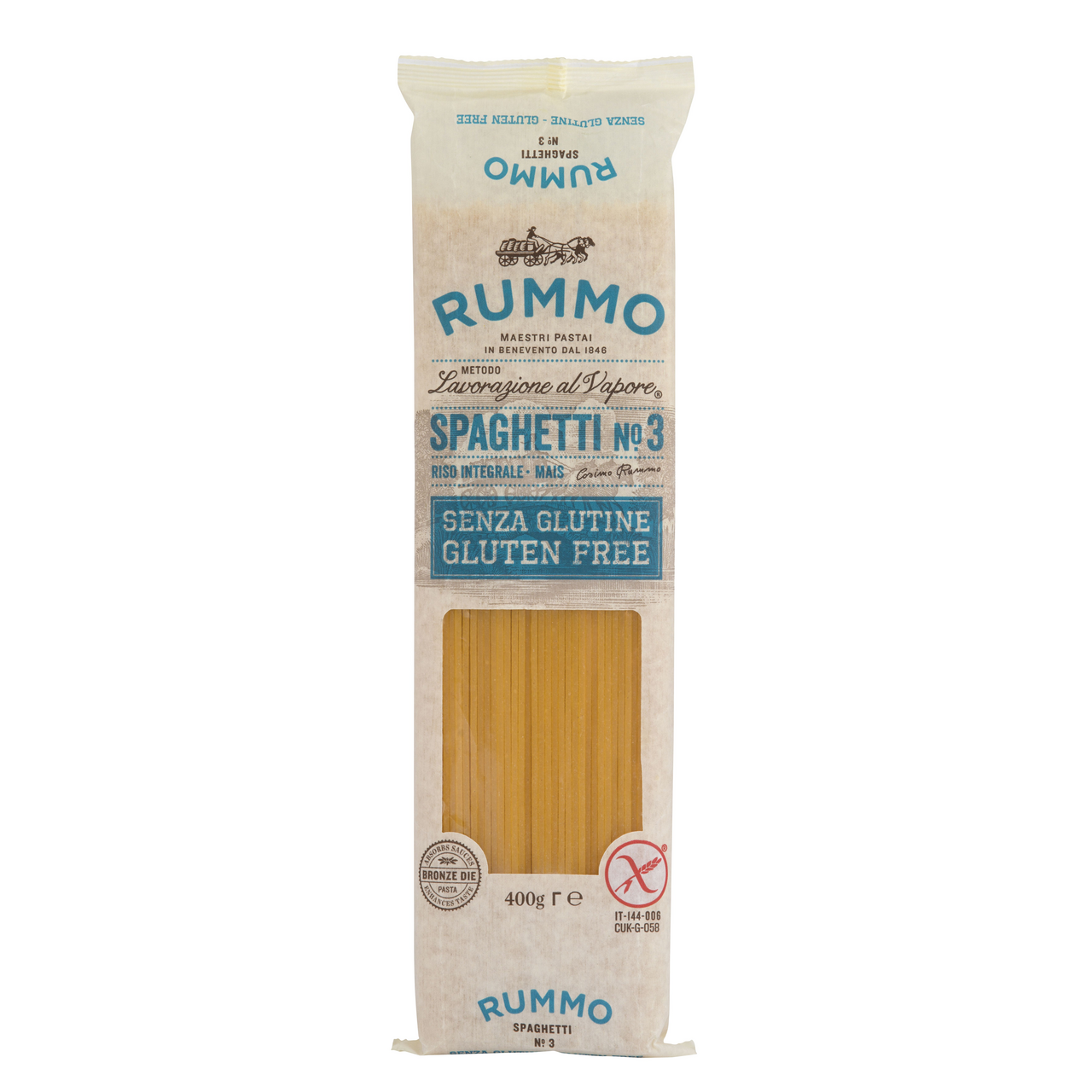 RUMMO Spaghetti bezlepku 400 g