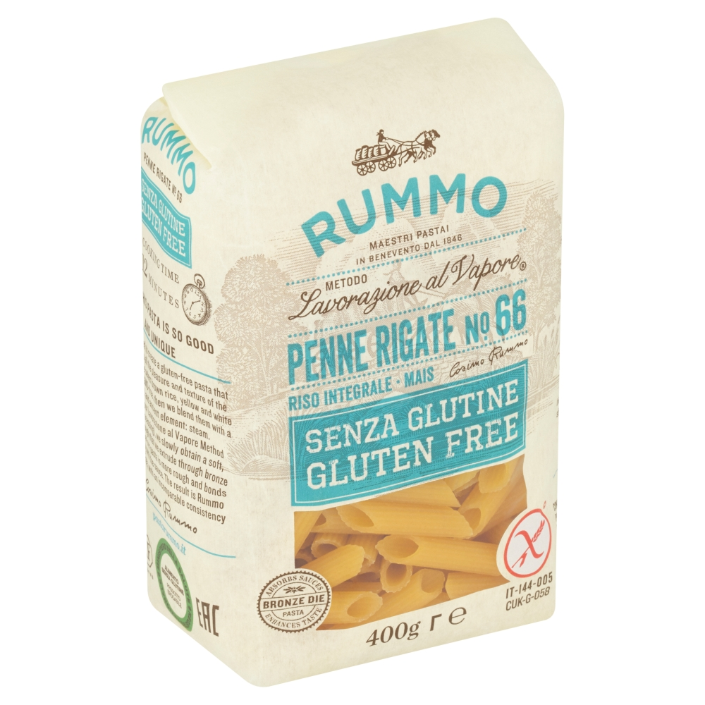 RUMMO Penne Rigate bezlepku 400 g