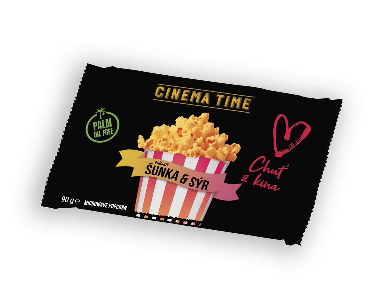 Cinema Time Popcorn šunka sýr 90 g