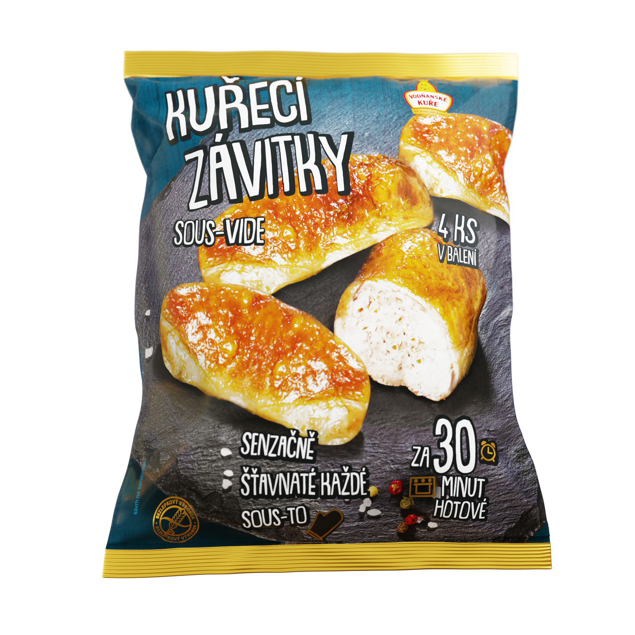 Kuřecí závitky Sous-vide chlaz. 800 g