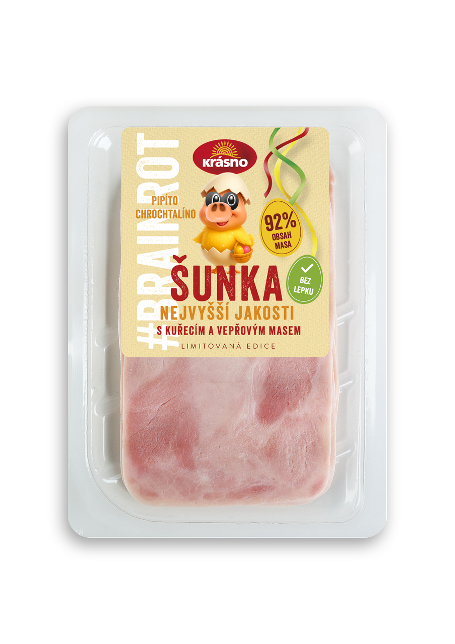 Brainrot Šunka nejvyšší jakosti plátky chlaz. 100 g