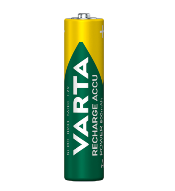 VARTA Baterie Recharge Accu Power AAA 2 ks