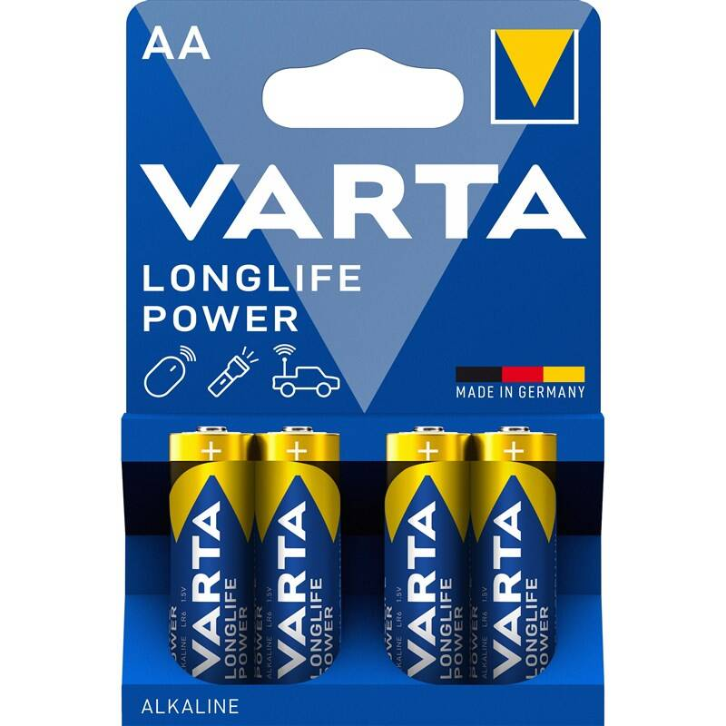 VARTA Baterie Longlife Power AA 4 ks