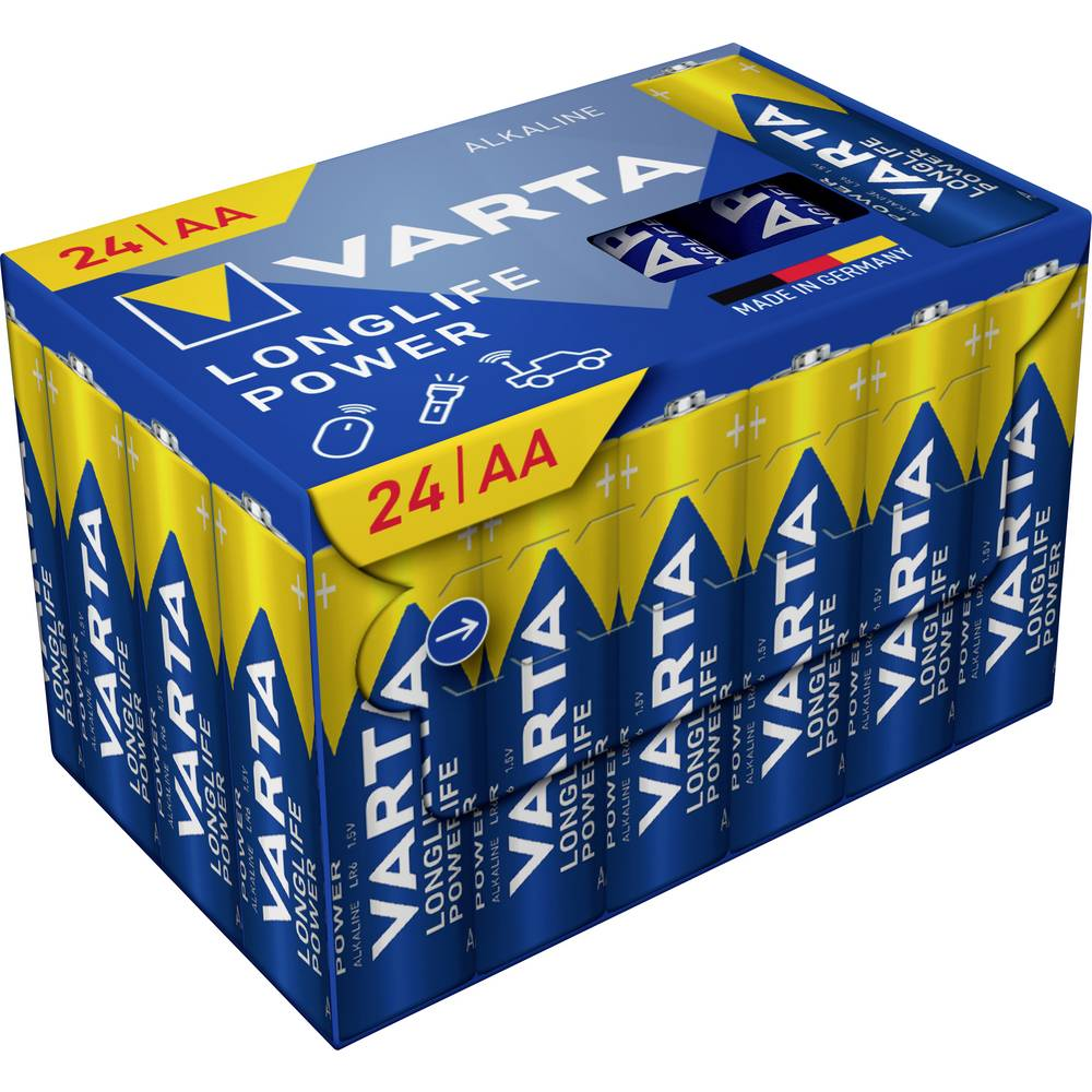 VARTA Baterie Longlife Power AA 24 ks
