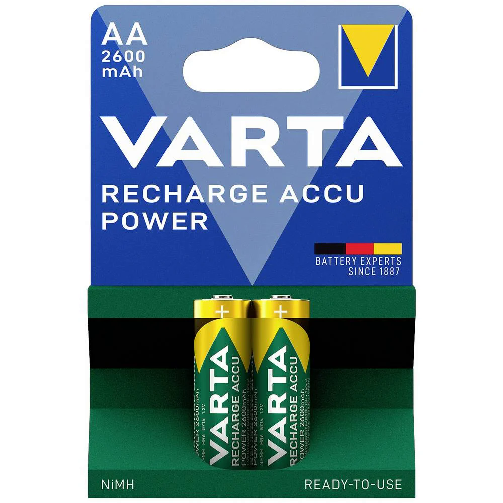 VARTA Baterie Recharge Accu Power AA 2 ks