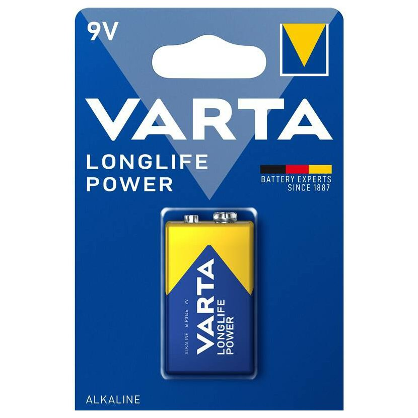 VARTA Baterie Longlife Power 9V 1 ks