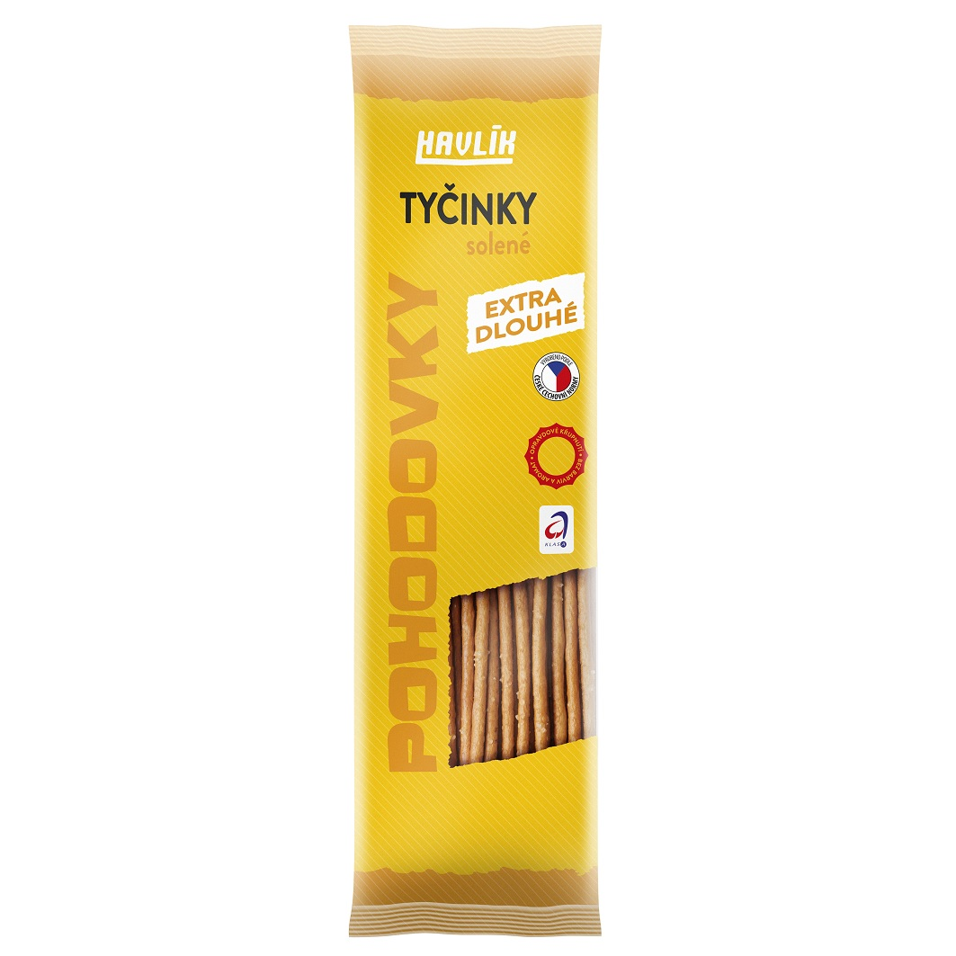 HAVLÍK Pohodovky Tyčinky trvanlivé solené 20 x 150 g